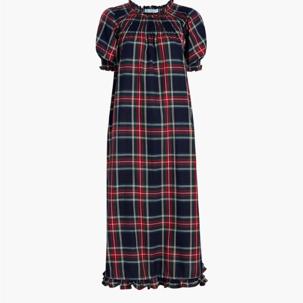 NWOT HILL HOUSE Caroline Nap Dress M Tartan